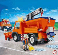 Playmobil Bau Straßenmeisterei-Fahrzeug (4046)