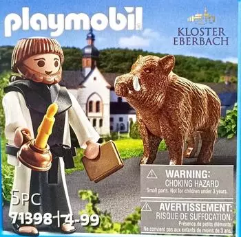 Playmobil 71398 Monk Monastery Eberbach - Special Figure