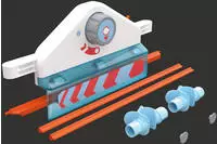 Playmobil Konstruktions-Spielset "Booster a4 (72059), SkyTrails" Made in Europe