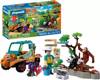 Playmobil 72072 Animals & Friends Zoo: Tierpflegermobil