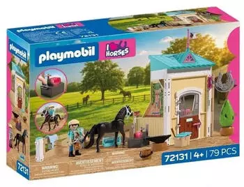 Playmobil Kleiner Stall mit Hufschmied