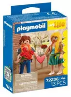 PLAYMOBIL 72236 myLife Valentinstag P&auml;rchen, 13 Teile, 2 Figuren mit...