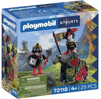 Playmobil 72118 Knights Anf&uuml;hrer Drachenritter