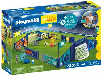 Playmobil 72056 myLife Fu&szlig;ball-Arena