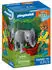 Playmobil 72092 Animals & Friends Zoo: Elefantenbaby und Pflegerin