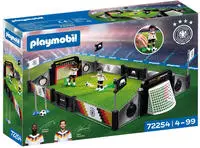 Playmobil Konstruktions-Spielset "DFB Trainingsset Goretzka vs R&uuml;diger...