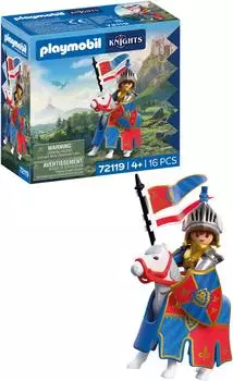 Playmobil 72119 Knights Anführer Löwenritter