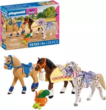 Playmobil Drei Sammelpferde