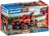 Playmobil Konstruktions-Spielset "Feuerwehr-Pickup (72194), City Action" Made in