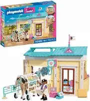 Playmobil Konstruktions-Spielset "Tierarztpraxis (72128), I Love Horses" Made in