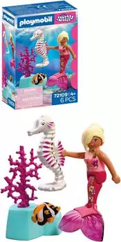 Playmobil 72109 Fantasy & Magic Meerjungfrau mit Seepferdchen