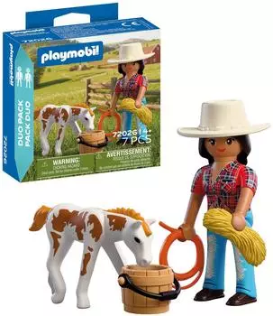 Playmobil DuoPack Reiterin mit Fohlen 72026