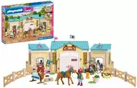 Playmobil Konstruktions-Spielset "Gro&szlig;er Reiterhof (72127), I Love Horses" Made in