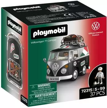 Playmobil Volkswagen T1 Camper MEX Edition mit Dachgepäckträger & Stickerbogen (72315)