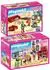 Playmobil Dollhouse 2er Set Familienküche + Gemütliches Wohnzimmer (70206/70207)