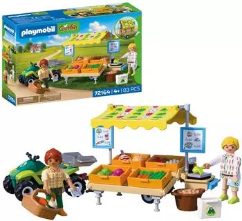 Playmobil Marktstand Country, Konstruktions-Spielset (72164)