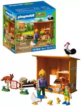 Playmobil Country Hühnerstall Konstruktions-Spielset (72168)