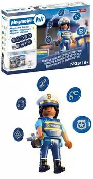 Playmobil hi! Magische Sticker Polizei