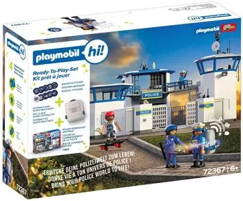 Playmobil hi! Ready-To-Play Set Polizei