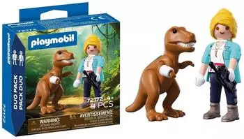 Playmobil DuoPack T-Rex mit Forscherin (72172)