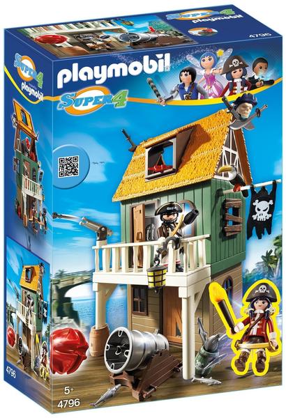 Playmobil Super 4 - Getarnte Piratenfestung mit Ruby (4796)