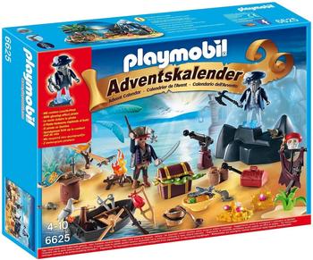 Playmobil Adventskalender Geheimnisvolle Piratenschatzinsel (6625)