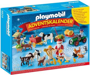 Playmobil Adventskalender Weihnacht auf dem Bauernhof (6624)