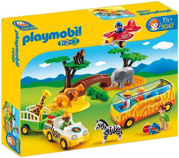 Playmobil 1.2.3 - Große Afrika-Safari (5047)