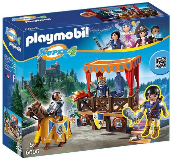 Playmobil Super 4 - Königstribüne mit Alex (6695)