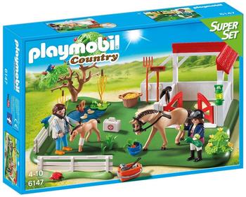 Playmobil Country - SuperSet Koppel mit Pferdebox (6147)