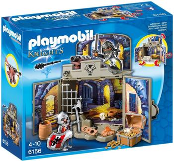 Playmobil Knights - Aufklapp-Spiel-Box "Ritterschatzkammer" (6156)