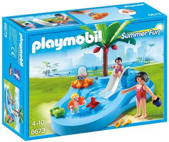 Playmobil Babybecken mit Rutsche (6673)