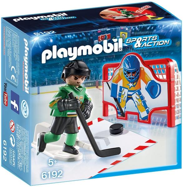 Playmobil Sports & Action - Eishockey-Tortraining (6192)