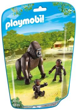 Playmobil Gorilla mit Babys (6639)