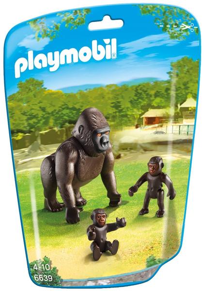 Playmobil Gorilla mit Babys (6639)