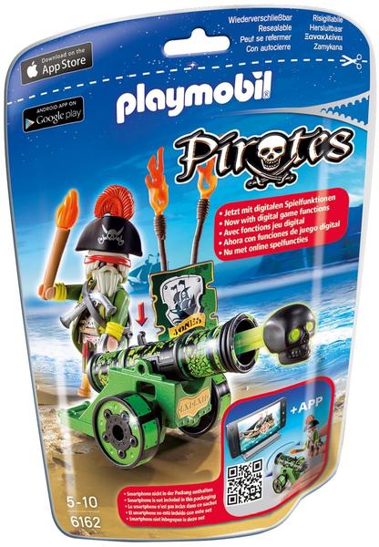 Playmobil Grüne App-Kanone mit Piratenkapitän (6162)