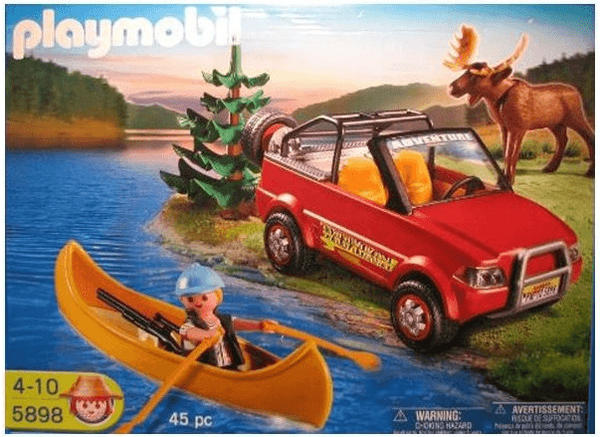 Playmobil Geländewagen mit Kanadier (5898)