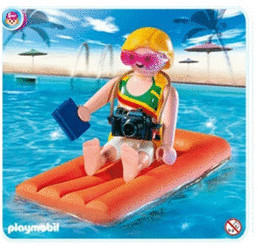 Playmobil Special Frau auf Luftmatratze (4681)