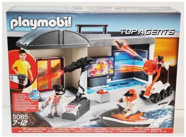 Playmobil Top Agents - Agentenhauptquartier zum Mitnehmen (5085)