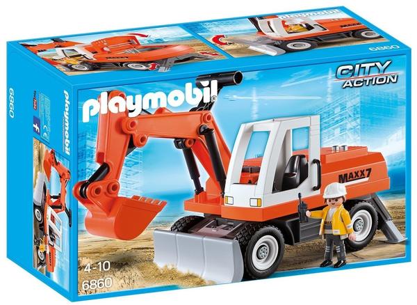 Playmobil City Action - Schaufelbagger mit Räumschild (6860)