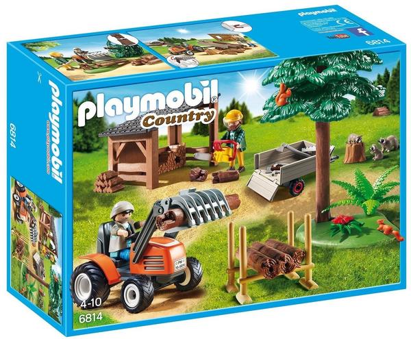 Playmobil Country - Holzfäller mit Traktor (6814)
