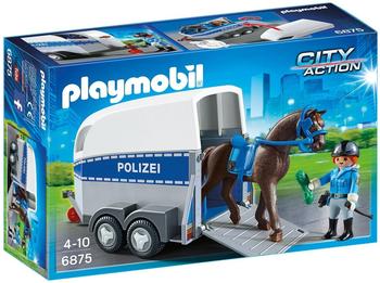 Playmobil City Action - berittene Polizei mit Anhänger (6875)