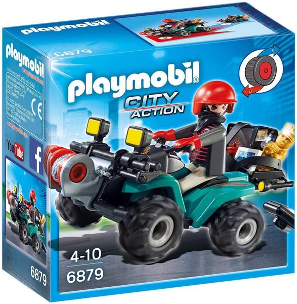 Playmobil City Action - Ganoven-Quad mit Seilwinde (6879)