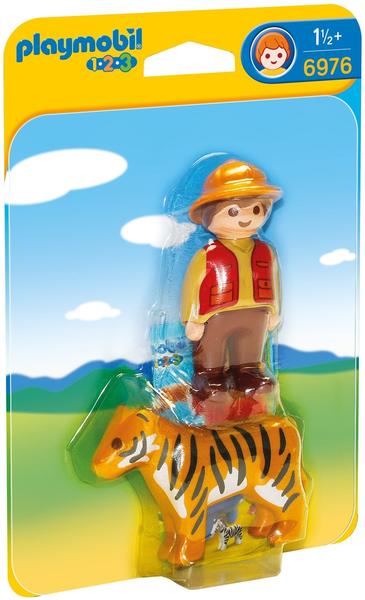 Playmobil 1.2.3 - Wildhüter mit Tiger (6976)