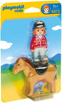Playmobil 1.2.3 - Reiterin mit Pferd (6973)