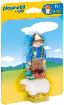 Playmobil 1.2.3 - Schäfer mit Schaf (6974)