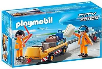 Playmobil City Action - Flugzeugschlepper mit Fluglotsen (5396)