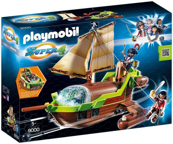Playmobil Super 4 - Piraten-Chamäleon mit Ruby (9000)