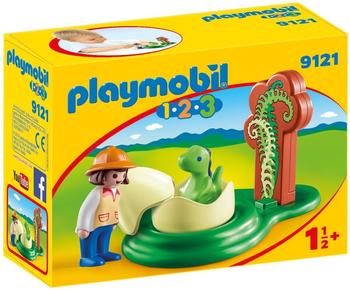 Playmobil 1.2.3 - Dino-Baby im Ei (9121)