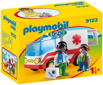 Playmobil 1.2.3 - Rettungswagen (9122)